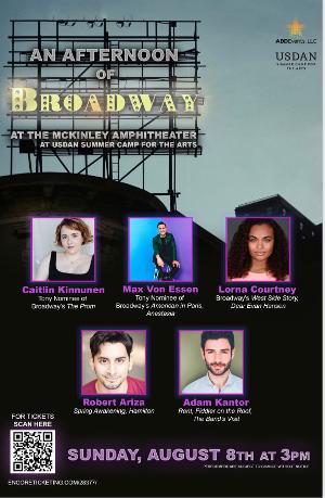Caitlin Kinnunen, Max Von Essen,  Adam Kantor and More to Perform at the McKinley Amphitheater Image