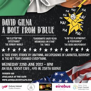 David Gilna to Present A BOLT FROM D'BLUE at An Beal Bocht Cafe Image