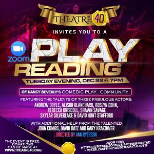 Theatre 40 Presents COMMUNITY, December 22 Image