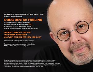 Doug DeVita To Speak At The Drama Book Shop in June Image