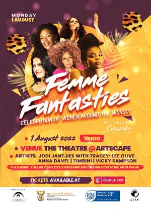 ATKV-Crescendo Will Host Concert Celebration With Some Of SA's Top Female Artists at Artscape Theatre 