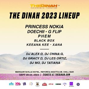 The Dinah Unveils 2023 Lineup With Princess Nokia, Doechii, Phem, G Flip, and More 