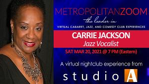 MetropolitanZoom Presents Carrie Jackson Performing The Great American Songbook Image