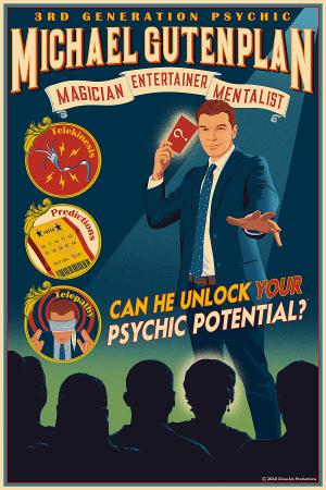 Mentalist and Third-Generation Psychic Michael Gutenplan to Give Performance at the Edina Country Club Image