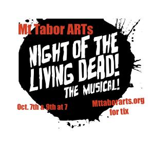 Mt Tabor Arts to Present Jordan Wolfe's NIGHT OF THE LIVING DEAD! THE MUSICAL! in October 