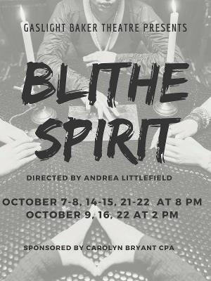 Gaslight Baker Theatre to Celebrate Spooky Season With BLITHE SPIRIT This October Image