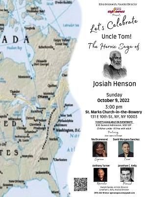 Opera Exposures Presents LET'S CELEBRATE UNCLE TOM At St. Mark's in the Bowery  Image