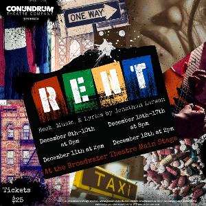 Conundrum Theatre Company Presents RENT At The Broadwater 