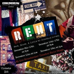 Conundrum Theatre Company Presents RENT At The Broadwater  Image