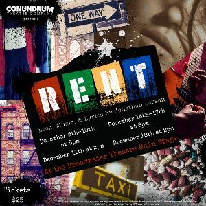 Conundrum Theatre Company Presents RENT At The Broadwater Image