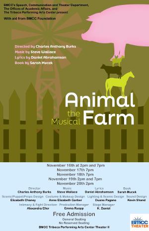 New Developmental Production of ANIMAL FARM: THE MUSICAL to be Presented at the Tribeca Performing Arts Center Image