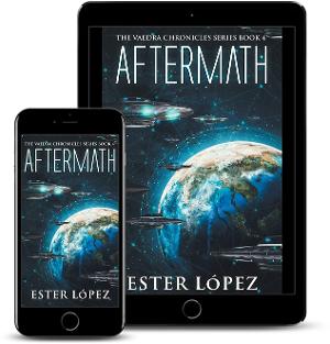 Ester Lopez Releases New Science Fiction Adventure Novel AFTERMATH Image