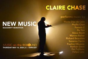Music on the Rebound Presents NEW MUSIC SOLIDARITY MARATHON With Claire Chase Image