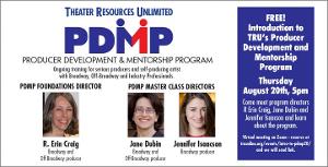 TRU Presents August Panel:  'Introduction To The TRU Producer Development & Mentorship Program' Image