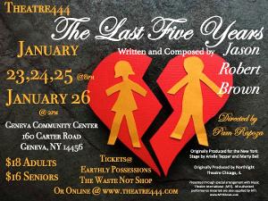 THE LAST FIVE YEARS; One Love, Two Stories at Theatre444  Image