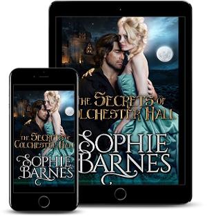 Sophie Barnes Releases New Paranormal Regency Romance - THE SECRETS OF COLCHESTER HALL 