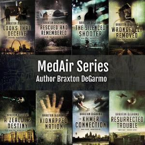Author Braxton DeGarmo Releases MEDAIR Thriller Series 