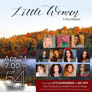 Julia Murney And More Join LITTLE WOMEN - A NEW MUSICAL At 54 Below 