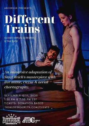 DIFFERENT TRAINS Announces Virtual Screening and Talk Back Image