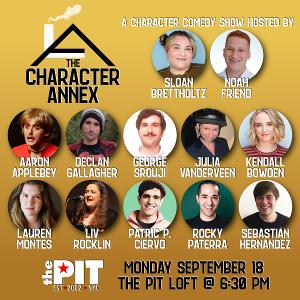 THE CHARACTER ANNEX to Return to The Peoples Improv Theater This Month  Image