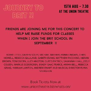 West End Stars To Help Young Performer Raise Tuition Fees With JOURNEY TO BRIT! Image