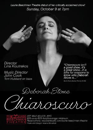 Deborah Stone to Present CHIAROSCURO at the Laurie Beechman Theatre in October 