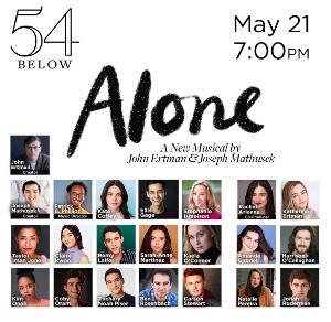 Full Cast Announced For ALONE- A NEW MUSICAL At 54 Below 