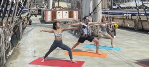 South Street Seaport Museum to Host Vinyasa On A Vessel - Vinyasa Yoga On The 1885 Tall Ship Wavertree Image