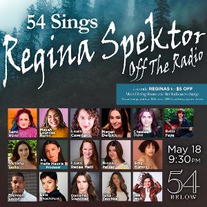 54 Below To Present 54 SINGS REGINA SPEKTOR: OFF THE RADIO Image