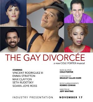 New Cole Porter Musical THE GAY DIVORCEE in Development Starring Vincent Rodriguez III and Seth Rudetsky 