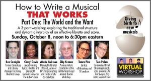 Theater Resources Unlimited And CreateTheater.com Welcome WICKED Scribe Winnie Holzman To The Feedback Panel For 'How To Write A Musical That Works' Musical Lab Image