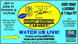 Fountain Hills Theater Hosts a Broadway Quarantine Cabaret 
