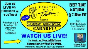 Fountain Hills Theater Hosts a Broadway Quarantine Cabaret Image