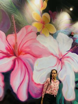 World-Renowned Artist Lia Ali Completes Mural In Vida Garden In Englewood, NJ Image