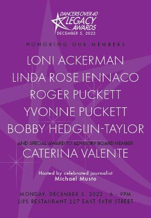 Dancers Over 40 To Host Annual Legacy Awards And Holiday Dinner, December 5 Image