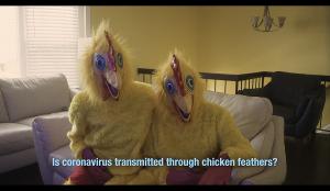 VIDEO: Justyna Kostek and Sandra Maridsa Lang Produce New Comedy Series CHICKENS ON LOCKDOWN Image