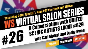 Wingspace Theatrical Design Presents Free Virtual Salon With  United Scenic Artists Local #829 Image