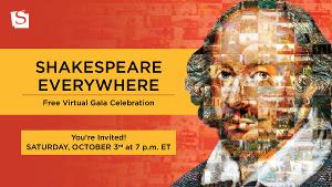 Shakespeare Theatre Company Invites All To Attend Free Virtual Gala SHAKESPEARE EVERYWHERE  Image