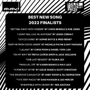 Mercury Musical Developments and Stiles + Drewe Announce 2022 Best New Song Prize Finalists Image