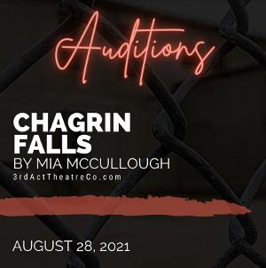 3rd Act Theatre Company Announces Auditions for Oklahoma Premiere of CHAGRIN FALLS 