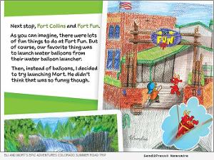Elyssa Nager Releases ELI AND MORT'S EPIC ADVENTURES COLORADO SUMMER ROAD TRIP Image