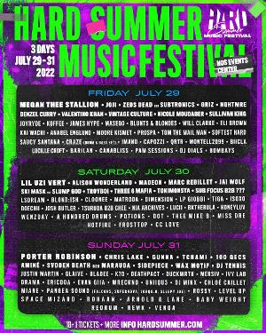 HARD Events Announces Lineup For HARD Summer Music Festival 2022 