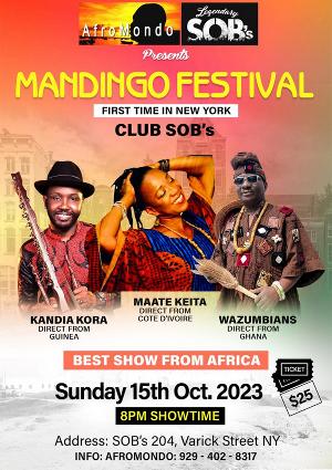 Afromondo to Present Debut of Mandingo Festival NYC Featuring Kandia Kora, Maaté Keïta, & Wazumbians 