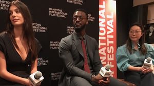 Hamptons IFF Breakout Artists Lulu Wang, Aldis Hodge & Camila Morrone Talk Movies On Tom Needham's SOUNDS OF FILM  Image