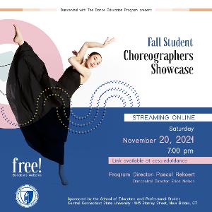 Central Connecticut State University's Dancentral to Present Fall Student Choreographers' Showcase 