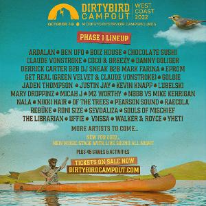 Dirtybird Campout Announces Initial 2022 Artist Lineup  Image