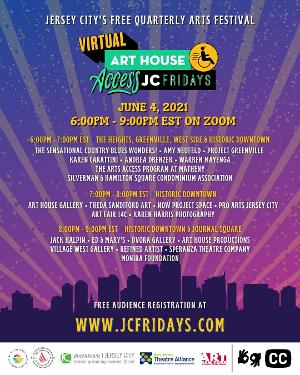 Art House Productions Celebrates Artists With Disabilities With 'Virtual Access JC Fridays' Image