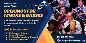 Audition For The Providence Singers 2023-24 Season 