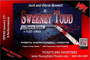 SWEENEY TODD Comes to Fremont Centre Theatre 