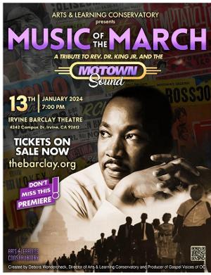 Arts And Learning Conservatory to Present MUSIC OF THE MARCH Celebrating Dr. Martin Luther King Jr.  Image